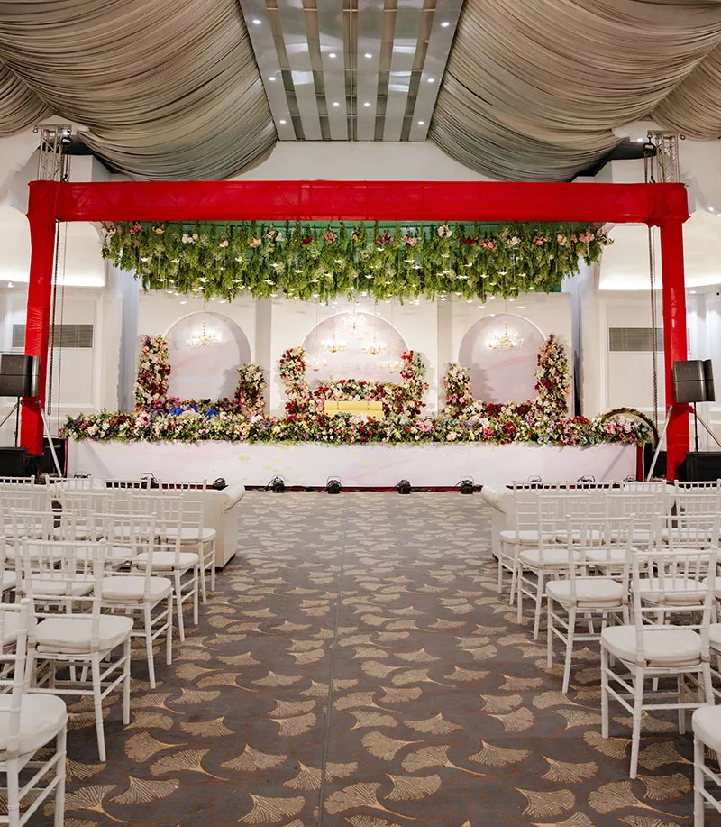 Elegant Wedding Venue Interior Pune - Balkrishna Banquets