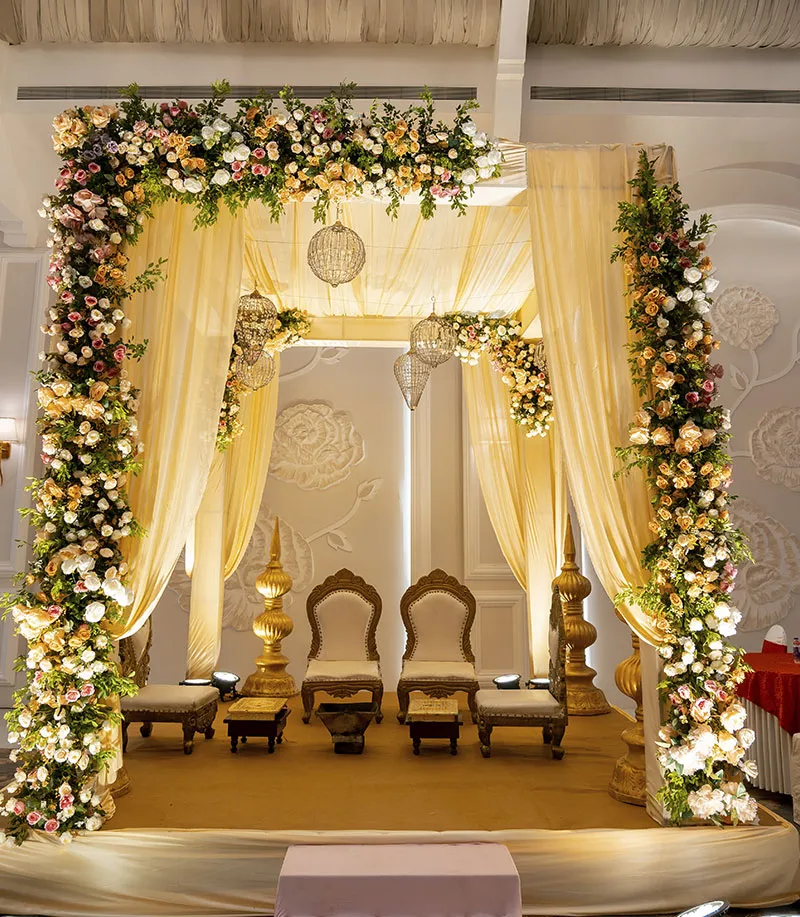 Beautiful Engagement Venue Setup Pune - Balkrishna Banquets